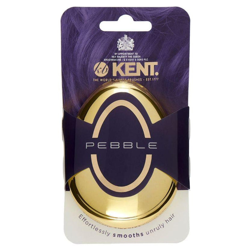KENT Kent Pebble Gold Shampoo & Scalp Massage Detangler Hair Brush Hair Brush Wheat