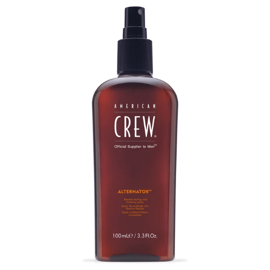 American Crew American Crew Alternator Flexible Styling And Finishing Spray 3.3 oz Styling And Finishing Spray Saddle Brown