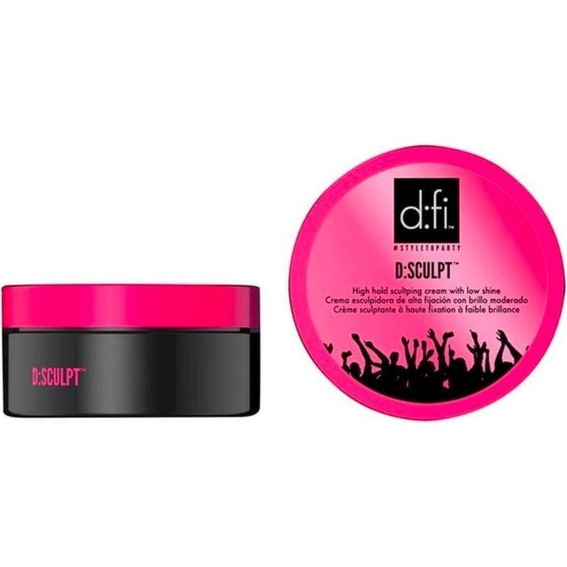 D:fi D:fi D:sculpt High Hold Hair Sculptor Cream With Low Shine 75G Hair Styling Cream Violet Red