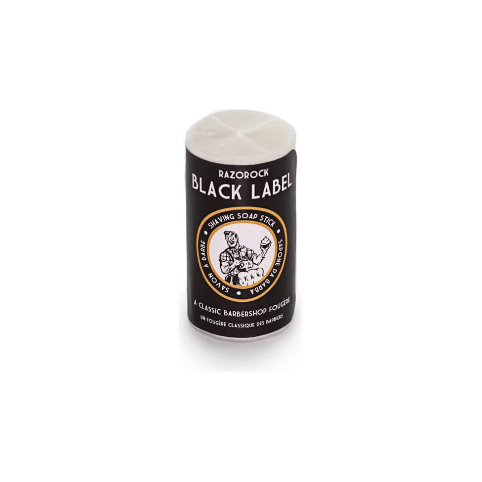 RazoRock RazoRock Black Label Shaving Soap Stick 2.6 oz Shaving Soap Black