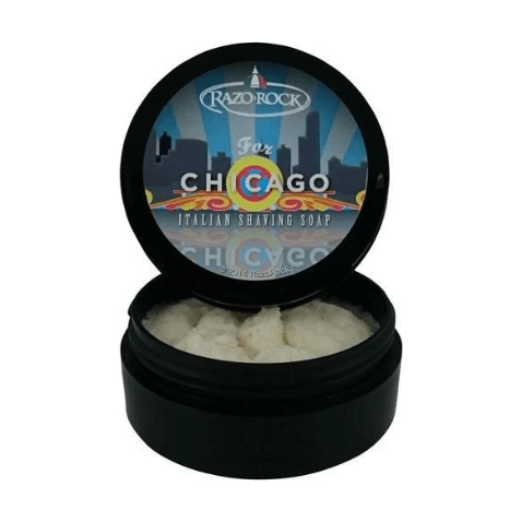 RazoRock RazoRock For Chicago Artisan Made Shaving Soap 125ml Shaving Soap Black