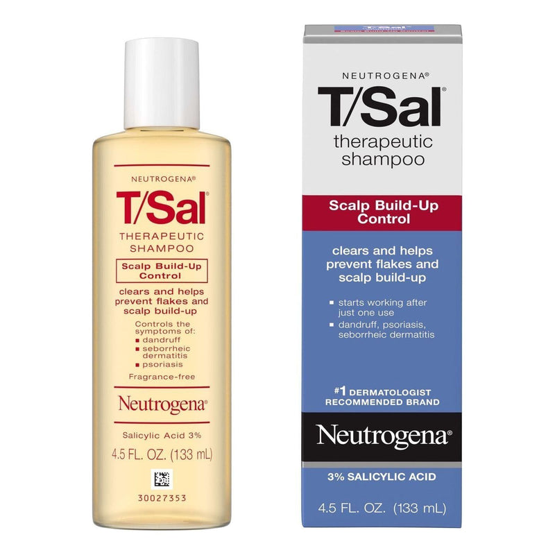 Neutrogena Neutrogena T/Sal Scalp Build-Up Control Therapeutic Shampoo 4.5 fl oz Therapeutic Shampoo Dark Slate Blue