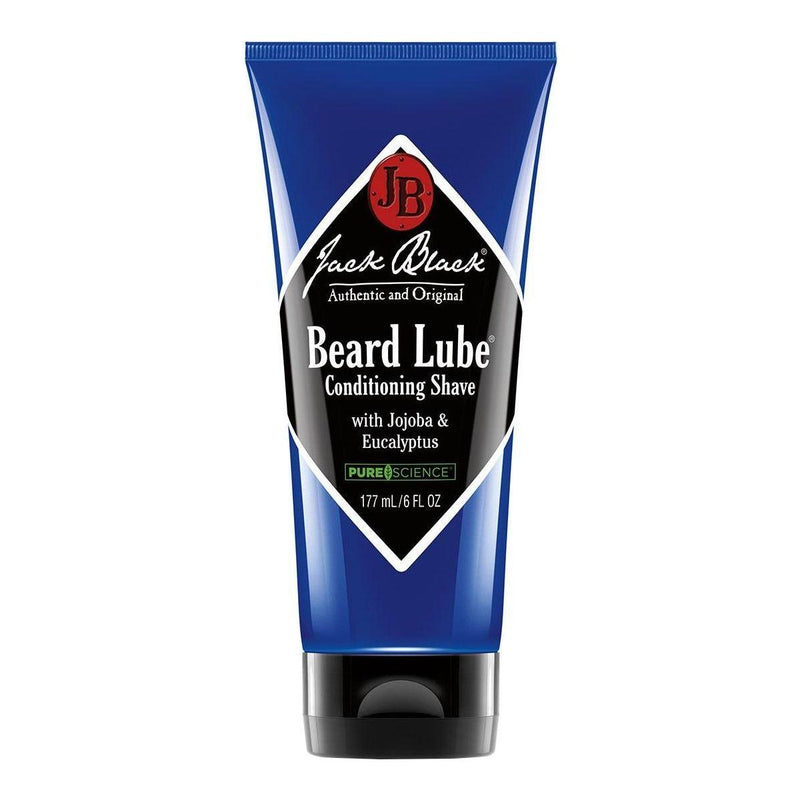 Jack Black Jack Black Beard Lube Conditioning Shave With Jojoba & Eucalyptus 6 oz Shaving Cream Dark Slate Blue