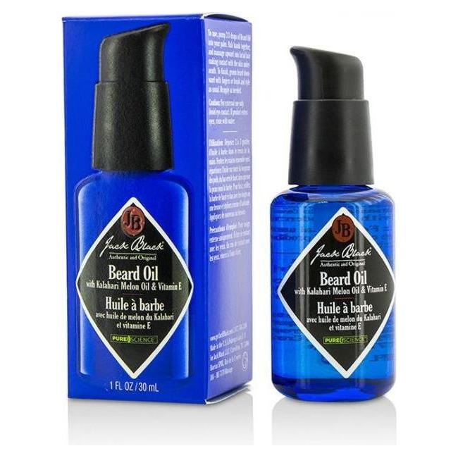 Jack Black Jack Black Beard Oil With Kalahari Melon Oil & Vitamin E 1 oz Beard Oil Dark Slate Blue