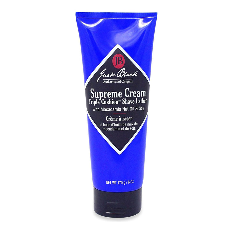 Jack Black Jack Black Supreme Cream Triple Cushion Shave Lather 6oz/ 170g Shave Lather Dark Slate Gray