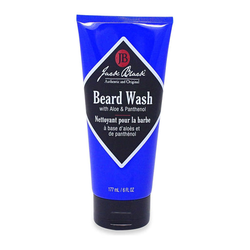Jack Black Jack Black Beard Wash With Aloe and Panthenol 6 oz Beard Wash Light Gray