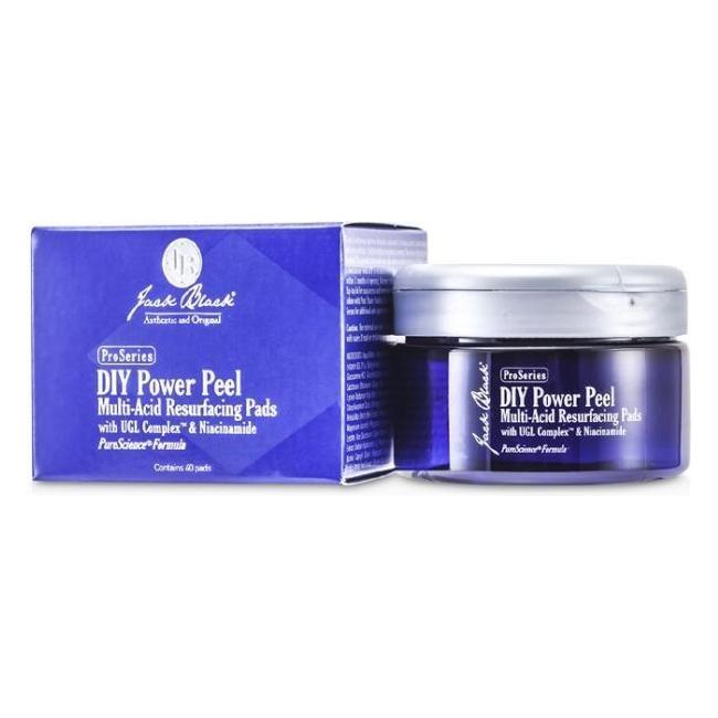 Jack Black Jack Black DIY Power Peel MultiAcid Resurfacing Pads 40 pads Resurfacing Pads Slate Blue