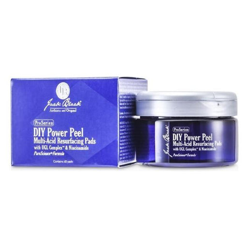 Jack Black Jack Black DIY Power Peel MultiAcid Resurfacing Pads 40 pads Resurfacing Pads Slate Blue