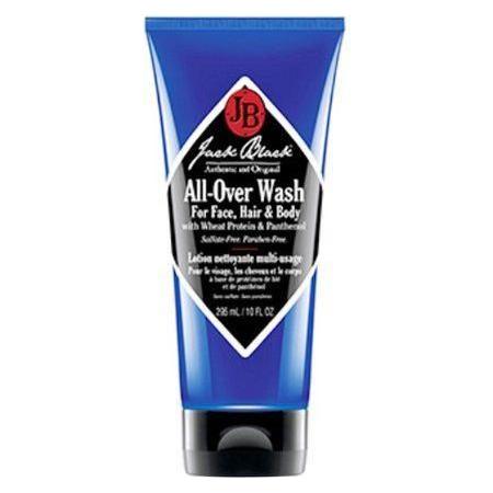 Jack Black Jack Black All-Over Wash for Face, Hair, & Body - Tube 10 oz All-Over Wash Light Gray