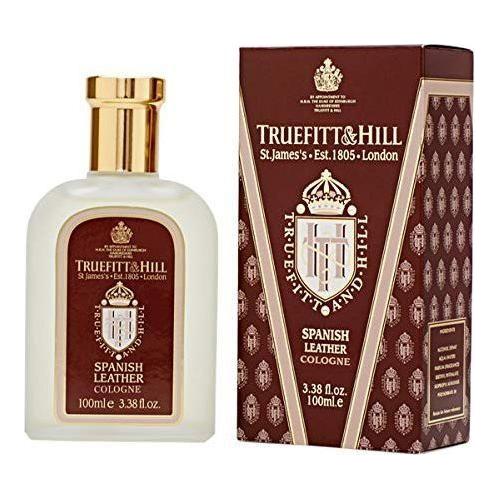 Truefitt & Hill Truefitt & Hill Spanish Leather Cologne Spray 3.38 oz Cologne Spray Light Gray