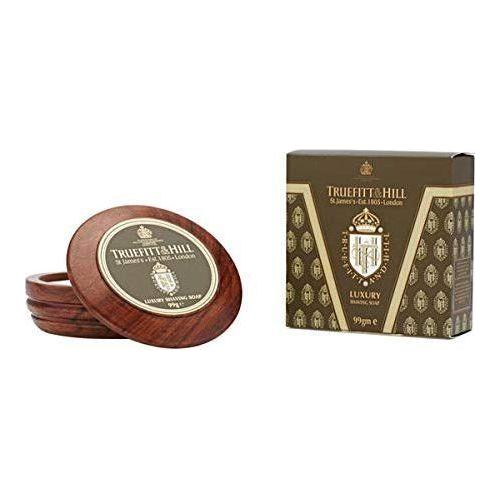 Truefitt & Hill Truefitt & Hill Luxury Shaving Soap In Wooden Bowl 3.3 oz Shaving Soap Dark Olive Green
