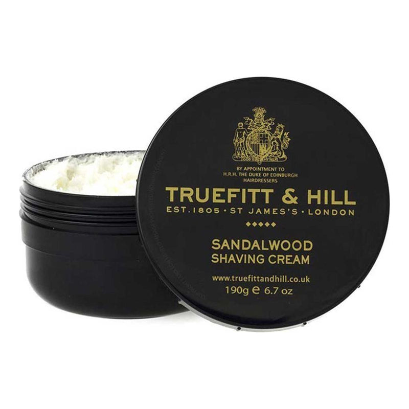 Truefitt & Hill Truefitt & Hill Sandalwood Shaving Cream 6.7 oz Shaving Cream Black