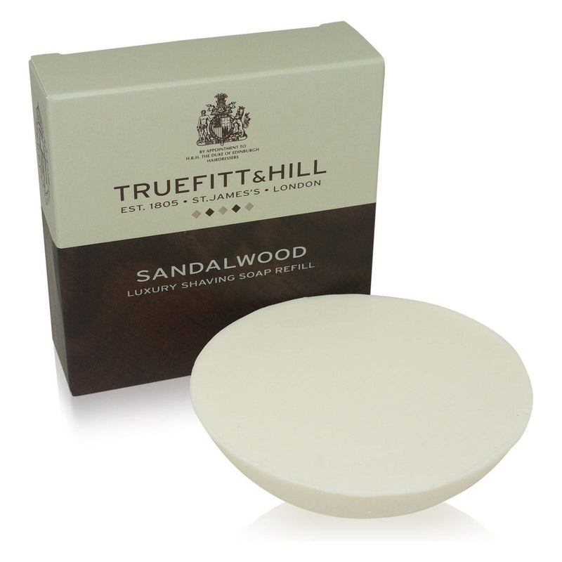 Truefitt & Hill Truefitt & Hill Sandalwood Luxury Shaving Soap Refill 3.3 oz Shaving Soap Gray