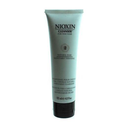 Nioxin Nioxin System 2 Cleanser Shampoo For Noticeably Thinning Fine Hair 4.2 fl oz Shampoo Dim Gray