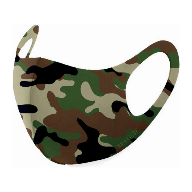 Mask4Aide Mask4Aide Reusable Unisex Face Mask Camo Reusable Unisex Face Mask Dark Slate Gray