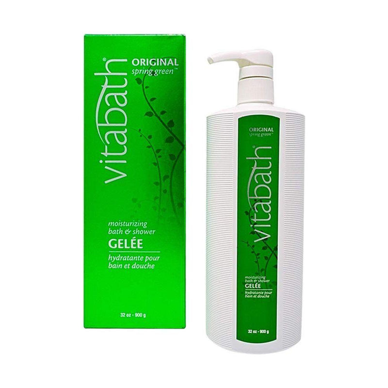 Vitabath Vitabath Original Spring Green Moisturizing Bath & Shower Gelee 32 oz Bath & Shower Gel Forest Green