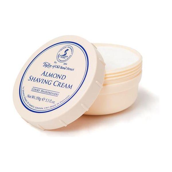 Taylor Of Old Bond Street Taylor Of Old Bond Street Almond Shaving Cream Bowl 5.3 Oz Shaving Cream Antique White