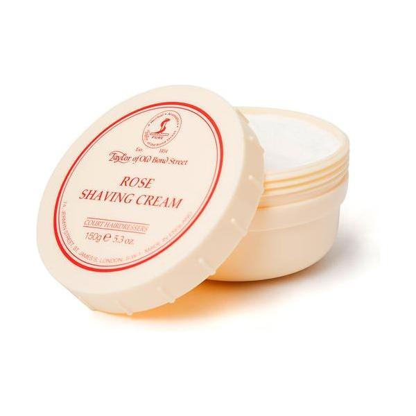 Taylor Of Old Bond Street Taylor Of Old Bond Street Rose Shaving Cream Bowl 5.3 Oz Shaving Cream Antique White