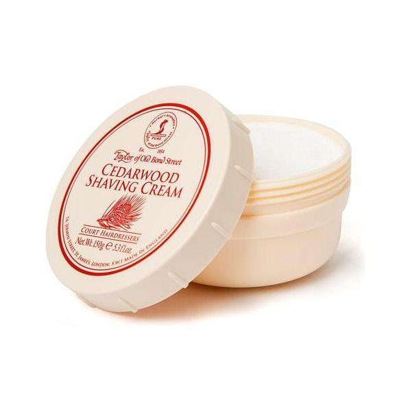 Taylor Of Old Bond Street Taylor Of Old Bond Street Cedarwood Shaving Cream Bowl 150g Shaving Cream Bisque