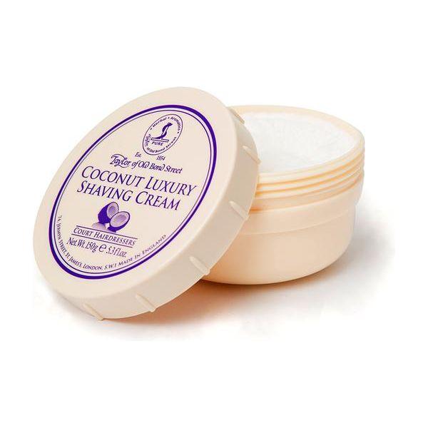 Taylor Of Old Bond Street Taylor Of Old Bond Street Coconut Shaving Cream Bowl 5.3 Oz Shaving Cream Light Gray