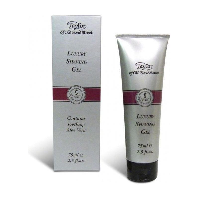 Taylor Of Old Bond Street Taylor Of Old Bond Street Taylor Luxury Shaving Gel 75ml Shaving Gel Dark Gray