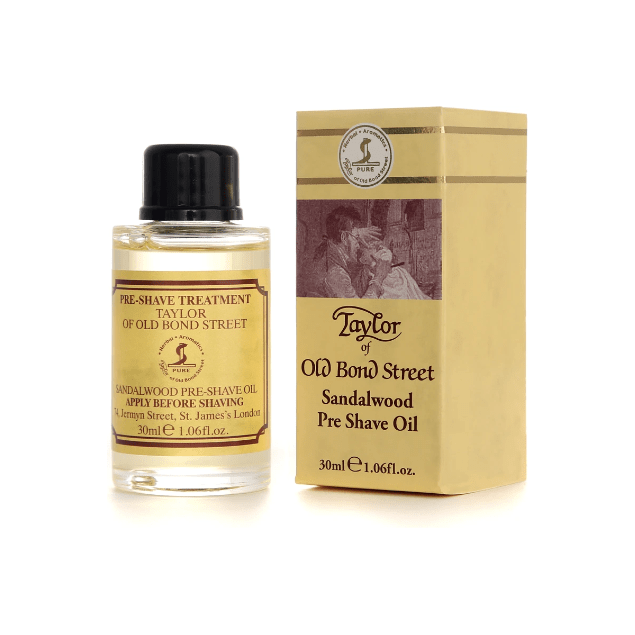 Taylor Of Old Bond Street Taylor Of Old Bond Street Sandalwood Pre-Shave Oil 30ml Pre-Shave Oil Tan