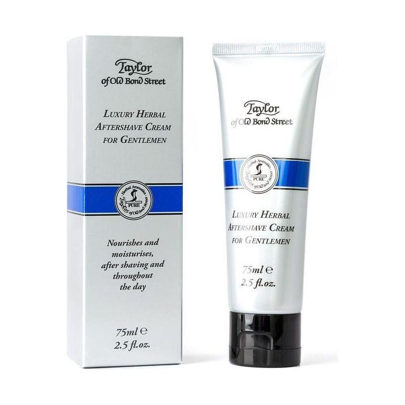 Taylor Of Old Bond Street Taylor Of Old Bond Street Herbal Aftershave Cream 75ml Aftershave Cream Light Gray