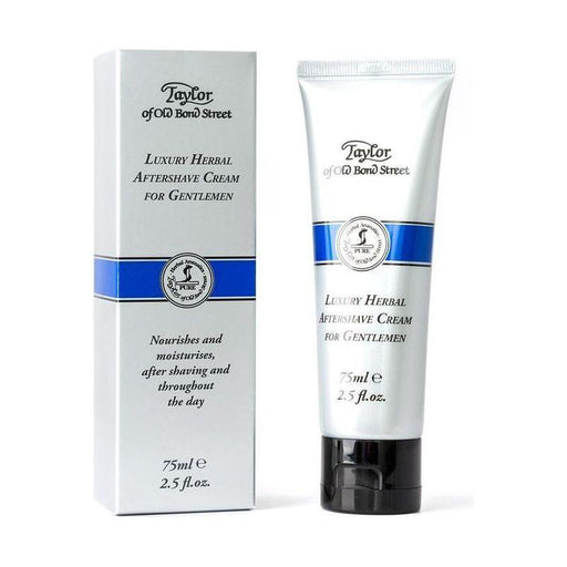 Taylor Of Old Bond Street Taylor Of Old Bond Street Herbal Aftershave Cream 75ml Aftershave Cream Light Gray