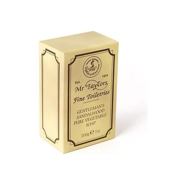 Taylor Of Old Bond Street Taylor Of Old Bond Street Sandalwood Bath Soap 200g Bath Soap Tan