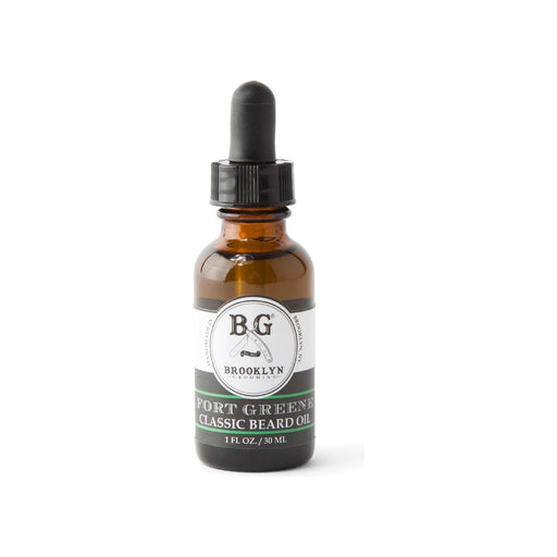 Brooklyn Grooming Brooklyn Grooming Fort Greene Classic Shave Oil 1oz Shave Oil Dark Olive Green