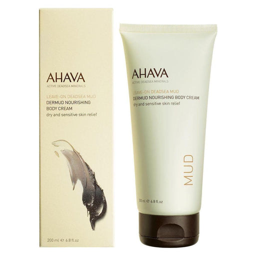 Ahava Ahava Dead Sea Mud Dermud Nourishing Body Cream 6.8 Oz Body Cream Bisque