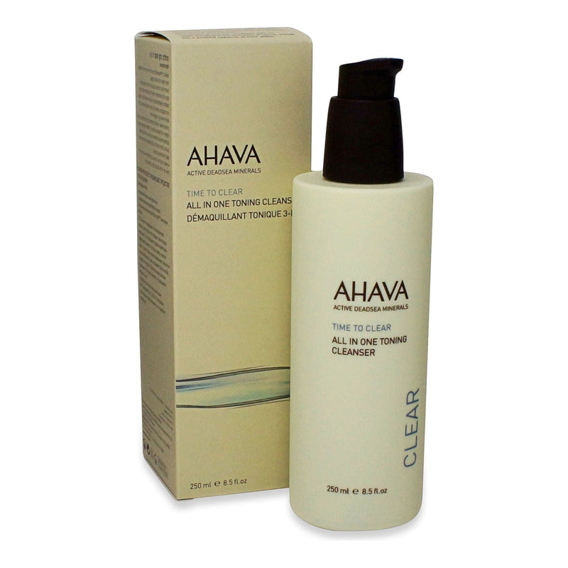 Ahava Ahava Time To Clear Toning Cleanser All In One 8.5 Oz Facial Cleanser Rosy Brown
