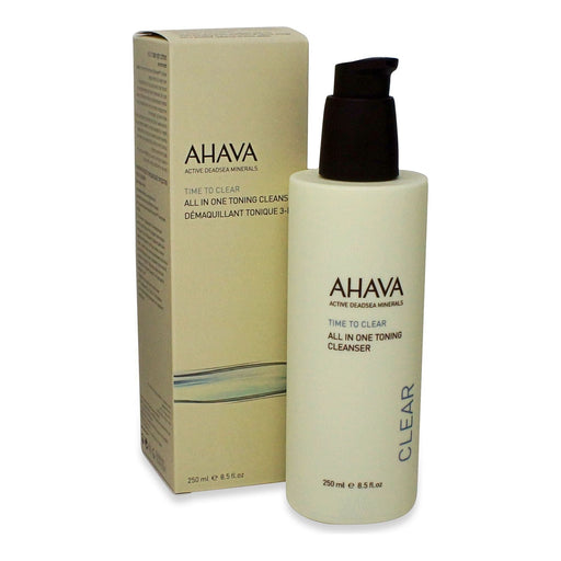 Ahava Ahava Time To Clear Toning Cleanser All In One 8.5 Oz Facial Cleanser Rosy Brown