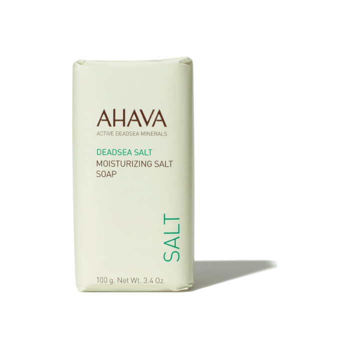 Ahava Ahava Deadsea Salt Moisturizing Salt Soap 3.4 Oz Moisturizing Salt Soap Light Gray