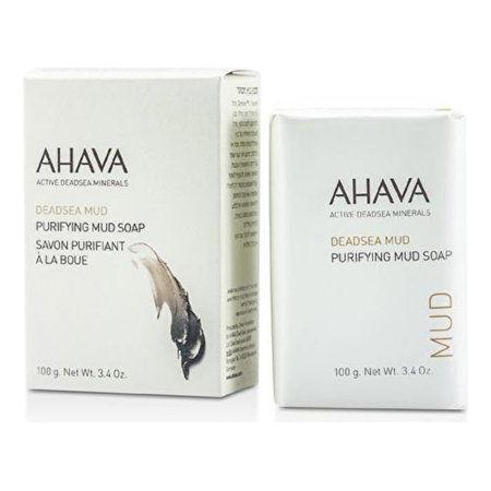 Ahava Ahava Dead Sea Purifying Mud Soap 3.4 Oz Mud Soap Light Gray