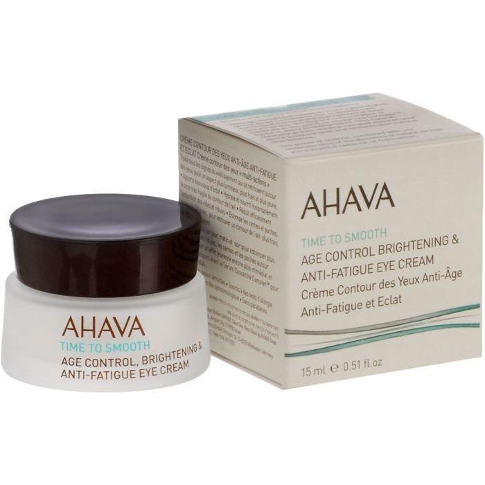 Ahava Ahava Time To Smooth Age Control Brightening & Anti-Fatigue Eye Cream 0.51 Oz Eye Cream Gray