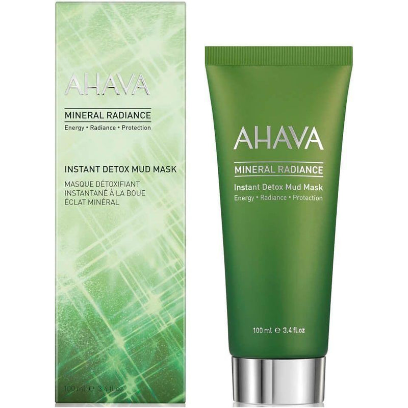 Ahava Ahava Mineral Radiance Instant Detox Mud Mask 3.4 Oz Facial Mask Gray