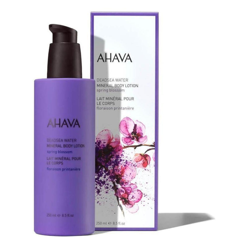 Ahava Ahava Spring Blossom Mineral Body Lotion 8.5 Oz Body Lotion Light Slate Gray