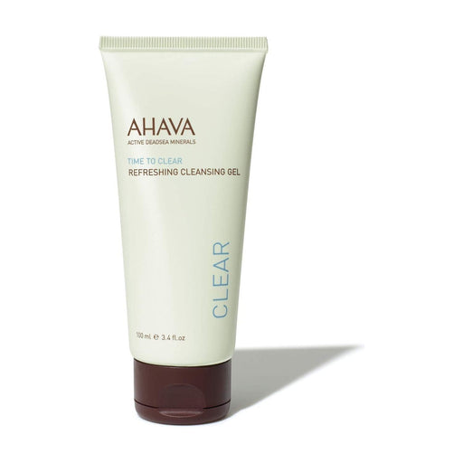 Ahava Ahava Time to Clear Refreshing Cleansing Gel 3.4 oz Cleansing Gel Light Gray