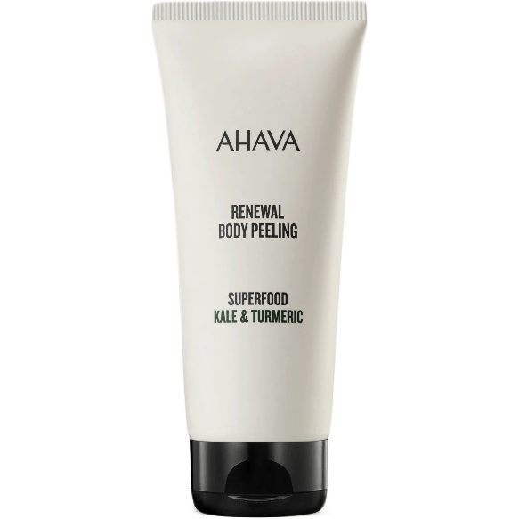 Ahava Ahava Superfood Kale & Turmeric Renewal Body Peeling 200ml Body Peeling Light Gray