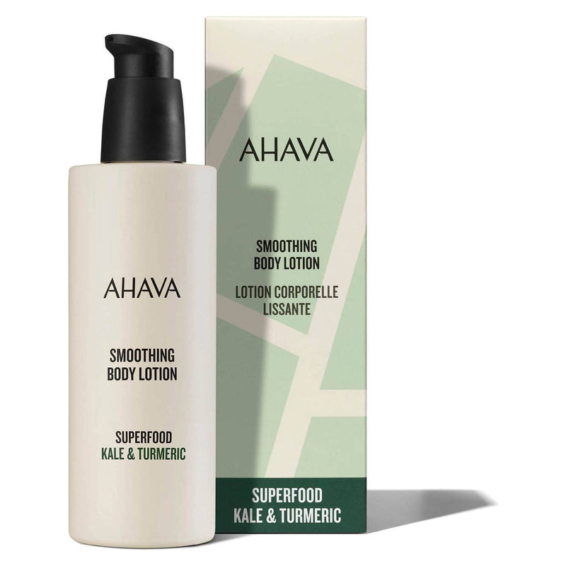 Ahava Ahava Superfood Kale & Turmeric Body Lotion 8.5 oz Body Lotion Light Gray