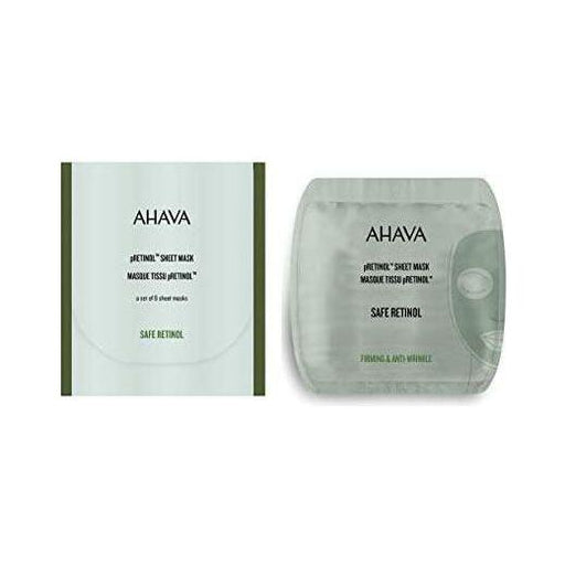 Ahava Ahava pRetinol Sheet Mask (6-Pk) Sheet Mask Light Gray