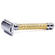Parker Parker 69CR Convertible With Open & Closed Comb Plates Safety Razor Safety Razor Light Gray
