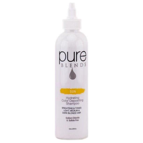 Pure Blends Pure Blends Hydrating Color Depositing Shampoo - Sun 8.5 Oz Shampoo Light Gray