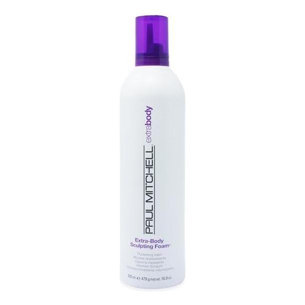 Paul Mitchell Paul Mitchell Extra Body Sculpting Foam, 16.9 Oz Hair Styling Foam Lavender