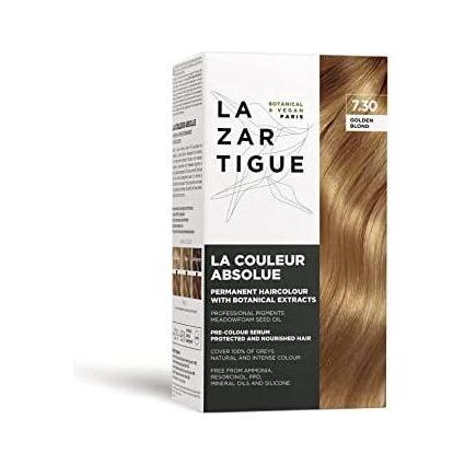 Lazartigue Lazartigue La Couleur Absolue Permanent Hair Color Kit 7.30 Blond Dore Hair Color Kit Light Gray