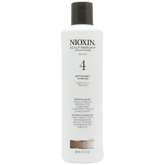 Nioxin Nioxin System 4 Scalp Therapy Conditioner for Fine Hair 10.1 oz Hair Conditioner Light Gray