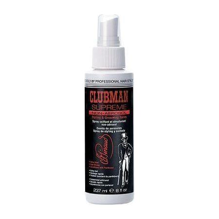 Clubman Pinaud Clubman Supreme Non-Aerosol Styling & Grooming Spray 8 Oz Hair Styling & Grooming Spray Light Gray