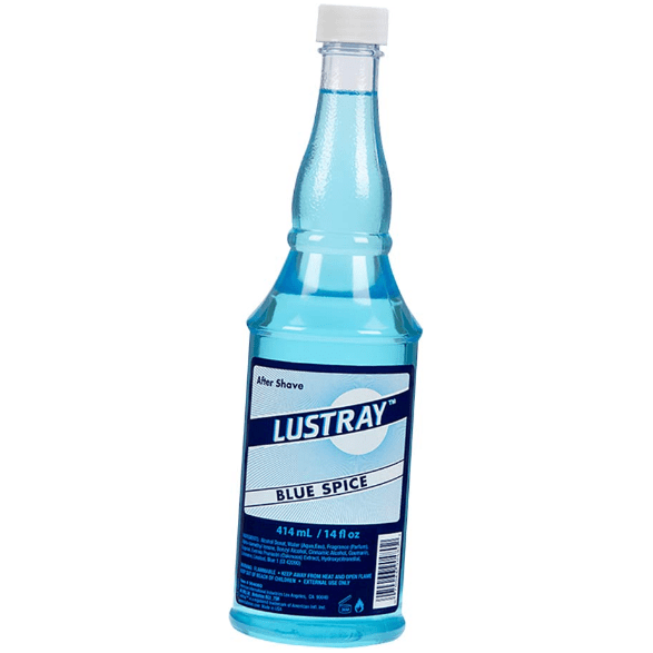 Clubman Pinaud Clubman Lustray Blue Spice After Shave 14.0 oz Shaving & Grooming Light Blue