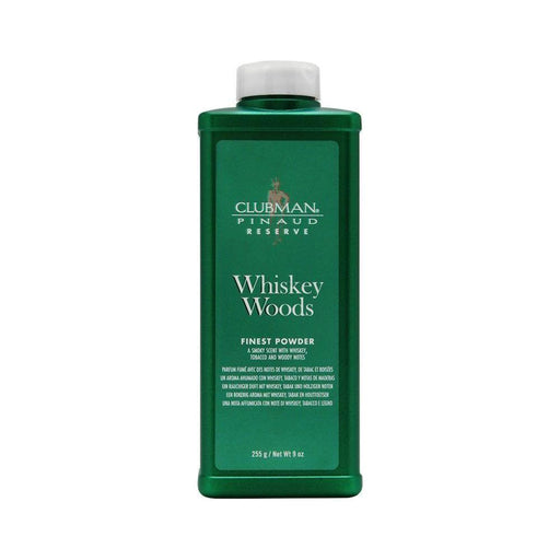Clubman Pinaud Clubman Pinaud Reserve Whiskey Woods Finest Poder 9 Oz Talc Dark Slate Gray